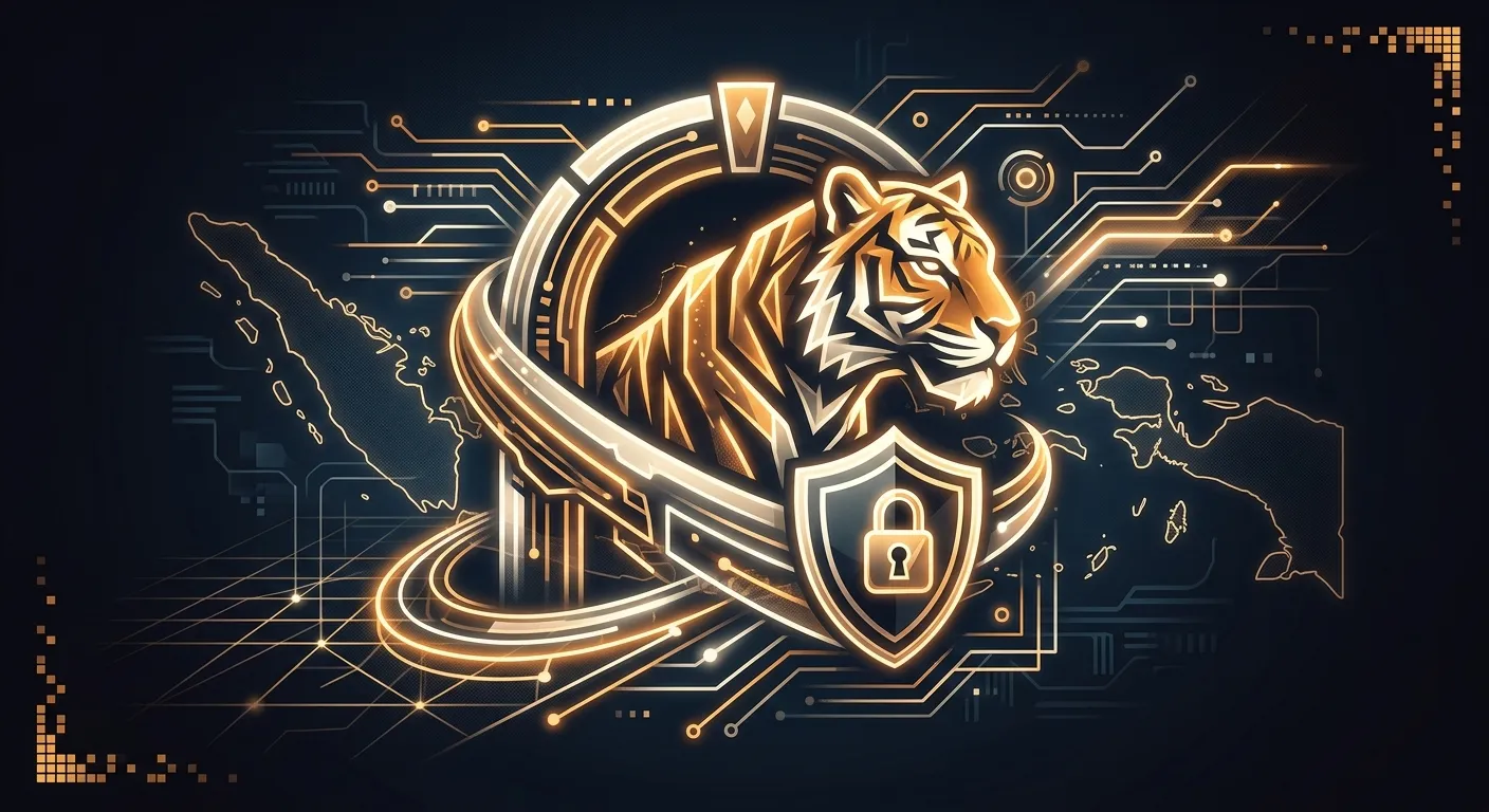 Visual identitas resmi dan komitmen keamanan portal MACAN123